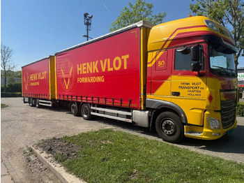 Plachtový nákladní auto DAF XF 480