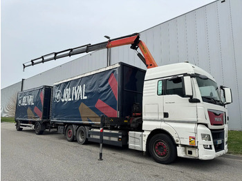 Plachtový nákladní auto MAN TGX 26.480