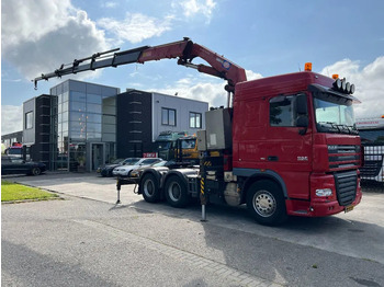 Tahač DAF XF 105.460 6X4 EURO 5 + HMF 4220 K6 + REMOTE CONTROL + RETARDER: obrázek 3