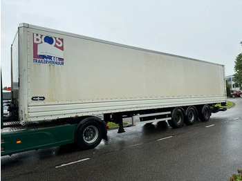 Skříňový návěs VAN HOOL