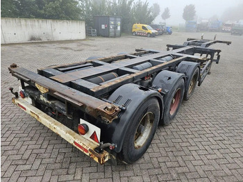 Kontejnerovy návěs/ Výměnná nástavba Broshuis MFCC Multi - Lifting axle - 2x20FT / 40FTHC / 45FTHC: obrázek 4