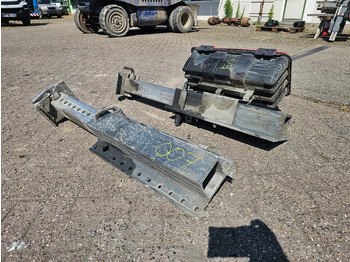 Rám/ Šasi pro Nákladní auto jost Aluminium trailer steunpoot - 25KG: obrázek 5