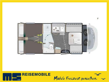 Polointegrovaný obytný vůz CHAUSSON