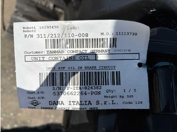 Pásové rýpadlo DANA ITALIA S.R.L: obrázek 5