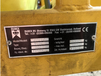 Tažený postřikovač Dubex Junior 2500-27: obrázek 4 Tažený postřikovač Dubex Junior 2500-27: obrázek 4
