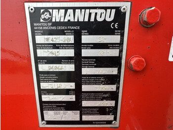 Elektrický vysokozdvižný vozík Manitou ME425-80V 2.5 ton Triplex Freelift Sideshift Elektra Heftruck: obrázek 3 Elektrický vysokozdvižný vozík Manitou ME425-80V 2.5 ton Triplex Freelift Sideshift Elektra Heftruck: obrázek 3