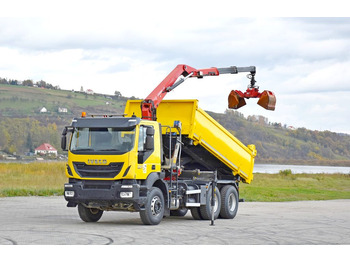 Sklápěč, Auto s hydraulickou rukou Iveco TRAKKER 360 * Kipper 4,90m* KRAN/FUNK*6x4: obrázek 2 Sklápěč, Auto s hydraulickou rukou Iveco TRAKKER 360 * Kipper 4,90m* KRAN/FUNK*6x4: obrázek 2