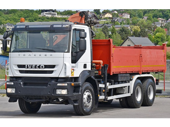 Auto s hydraulickou rukou, Sklápěč Iveco TRAKKER 360 * Kipper 5,60m* KRAN /FUNK * 6x4 Iveco TRAKKER 360 * Kipper 5,60m* KRAN /FUNK * 6x4: obrázek 4