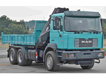 Sklápěč, Auto s hydraulickou rukou MAN 27-314 * HIAB 220 C - 3 + FUNK * 6x4: obrázek 4