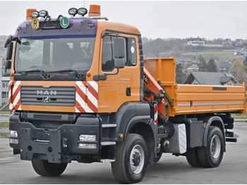 Auto s hydraulickou rukou, Sklápěč MAN TGA 18.360 * PK 10501 + FUNK *4x4: obrázek 5