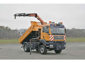 Auto s hydraulickou rukou, Sklápěč MAN TGA 18.360 * PK 10501 + FUNK *4x4: obrázek 2