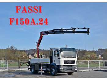 Auto s hydraulickou rukou MAN TGM 18.340