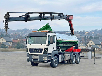 Auto s hydraulickou rukou, Sklápěč MAN TGS 33.480*KIPPER 5,70m * PK 23002 + FUNK * 6x4: obrázek 2
