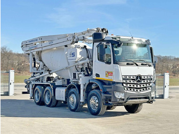 Autodomíchávač s čerpadlem MERCEDES-BENZ Arocs 3743