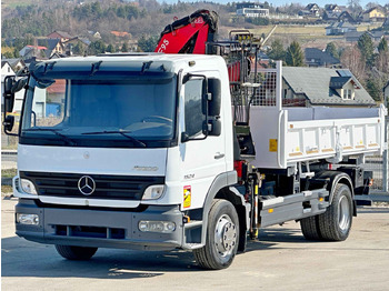 Auto s hydraulickou rukou Mercedes-Benz ATEGO 1524 Kipper 4,35 m* FASSI F95A.21* TOP: obrázek 2