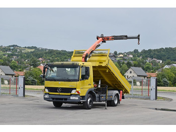 Auto s hydraulickou rukou, Sklápěč Mercedes-Benz ATEGO 818 * KIPPER 4,05m + PK 6501A * TOP: obrázek 2