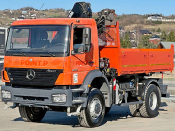 Auto s hydraulickou rukou Mercedes-Benz AXOR 1829 * HIAB 1111 HIDUO + FUNK * TOP * 4x4: obrázek 3
