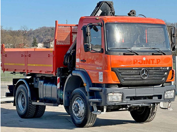 Auto s hydraulickou rukou Mercedes-Benz AXOR 1829 * HIAB 1111 HIDUO + FUNK * TOP * 4x4: obrázek 4
