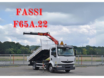 Auto s hydraulickou rukou RENAULT Midlum 220