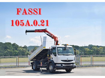 Auto s hydraulickou rukou RENAULT Midlum 300