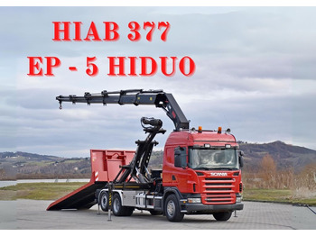 Auto s hydraulickou rukou SCANIA G 400