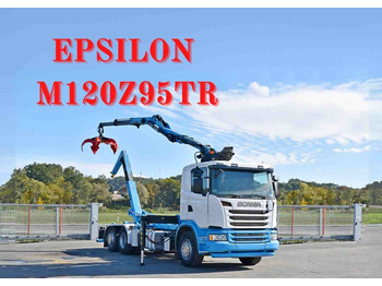 Hákový nosič kontejnerů SCANIA G 440