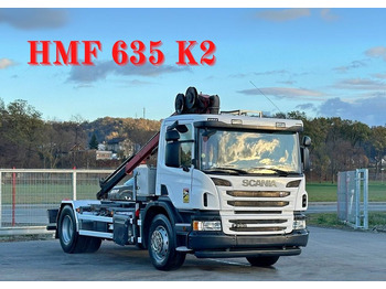 Auto s hydraulickou rukou SCANIA P 250