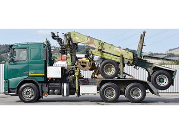 Lesovůz, Auto s hydraulickou rukou Volvo FH 500 * LOGLIFT F251 S80A + Anhänger /6x4: obrázek 3