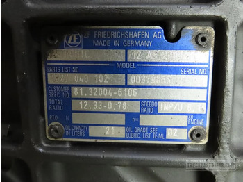 Převodovka pro Nákladní auto MAN Gearbox & Clutch Parts Versnellingsbak 12AS2301IT: obrázek 3