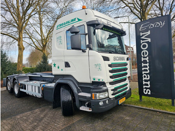 Hákový nosič kontejnerů SCANIA R 490