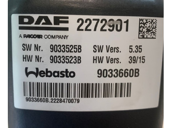 Nový Ventilátor topení pro Nákladní auto DAF STANDKACHEL THERMO TOP PRO 38 2272901: obrázek 5