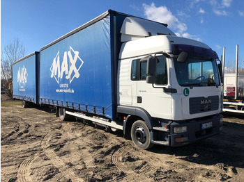 Plachtový nákladní auto MAN TGL 8.210