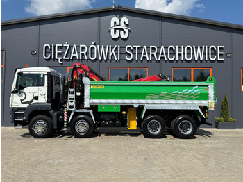 MAN TGS TGX 35.400 // 8x4 // E5 // wywrotka kiper + HDS z czerpakiem leasing MAN TGS TGX 35.400 // 8x4 // E5 // wywrotka kiper + HDS z czerpakiem: obrázek 3