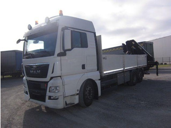 Nákladní automobil valníkový/ Plošinový, Auto s hydraulickou rukou MAN TGX 26.440 mit Hiab-Kran Funkfernbedienung: obrázek 2 Nákladní automobil valníkový/ Plošinový, Auto s hydraulickou rukou MAN TGX 26.440 mit Hiab-Kran Funkfernbedienung: obrázek 2