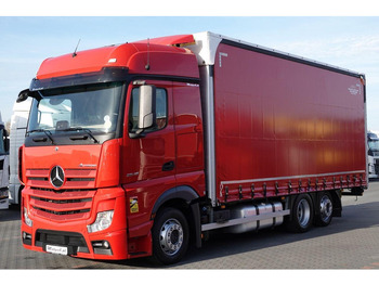 Plachtový nákladní auto MERCEDES-BENZ Actros