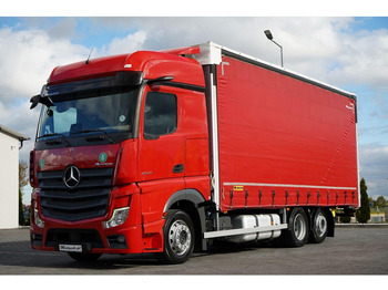 Plachtový nákladní auto MERCEDES-BENZ Actros 2545