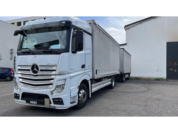 Plachtový nákladní auto MERCEDES-BENZ Actros 1845