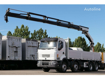 Nákladní automobil valníkový/ Plošinový, Auto s hydraulickou rukou Renault Premium 430DXi: obrázek 2 Nákladní automobil valníkový/ Plošinový, Auto s hydraulickou rukou Renault Premium 430DXi: obrázek 2