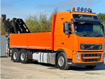 Nákladní automobil valníkový/ Plošinový, Auto s hydraulickou rukou Volvo FH 460 * HIAB 377 E - 7 HIPRO + FUNK * 6x4: obrázek 4