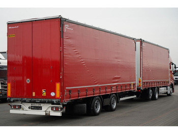 Plachtový nákladní auto Volvo FH 460 / ZESTAW TANDEM / 120 M3 / PRZEJAZDOWY / I-SAVE / I-PARK: obrázek 4