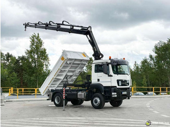 Sklápěč MAN  TGS 18.360 4x4 HIAB 144 E-4 Crane Kipper: obrázek 2
