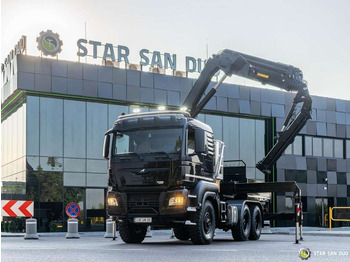 Auto s hydraulickou rukou MAN  TGS 26.420 6x6 HMF 3000 K6 Fly Jib Crane Basket: obrázek 4