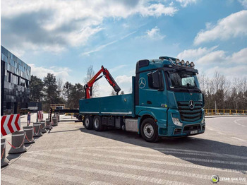 Auto s hydraulickou rukou, Nákladní automobil valníkový/ Plošinový Mercedes-Benz  ACTROS 2545 6x2 Palfinger PK 16001 HDS Crane Mercedes-Benz  ACTROS 2545 6x2 Palfinger PK 16001 HDS Crane: obrázek 3