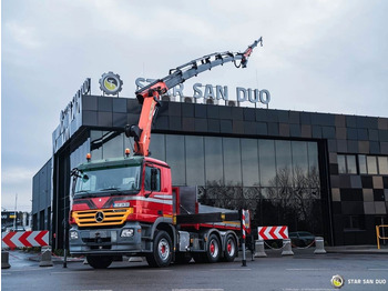 Auto s hydraulickou rukou, Nákladní automobil valníkový/ Plošinový Mercedes-Benz ACTROS 2648 6x4 PALFINGER PK 29002 EURO 5 JIB: obrázek 3