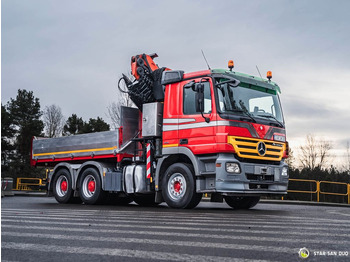 Auto s hydraulickou rukou, Nákladní automobil valníkový/ Plošinový Mercedes-Benz ACTROS 2648 6x4 PALFINGER PK 29002 EURO 5 JIB: obrázek 4