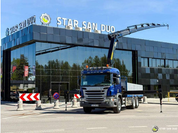 Auto s hydraulickou rukou SCANIA P 410