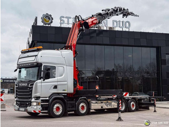 Auto s hydraulickou rukou SCANIA R 730