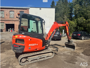 Mini rýpadlo KUBOTA KX027-4