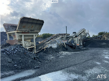 Mobilní drtič Metso Lokotrack LT220D Finknuser m/ sikt, matekasse og transportbånd: obrázek 2