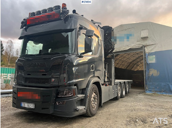 Auto s hydraulickou rukou SCANIA G